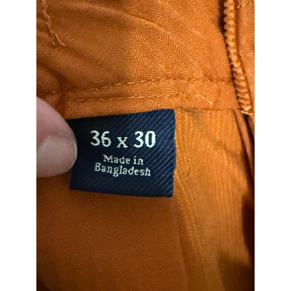 Croft & Barrow Classic Fit Corduroy Pants Stretch Waist Band Rust 386wx49L NWT - Picture 8 of 10
